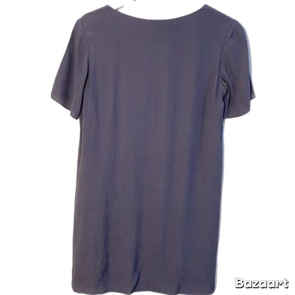 Wilfred Free by Aritzia Tiegan Shift Mini Dress Women’s Gray XS. - Picture 2 of 13